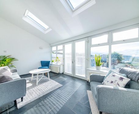 indoors and outdoors sunroom