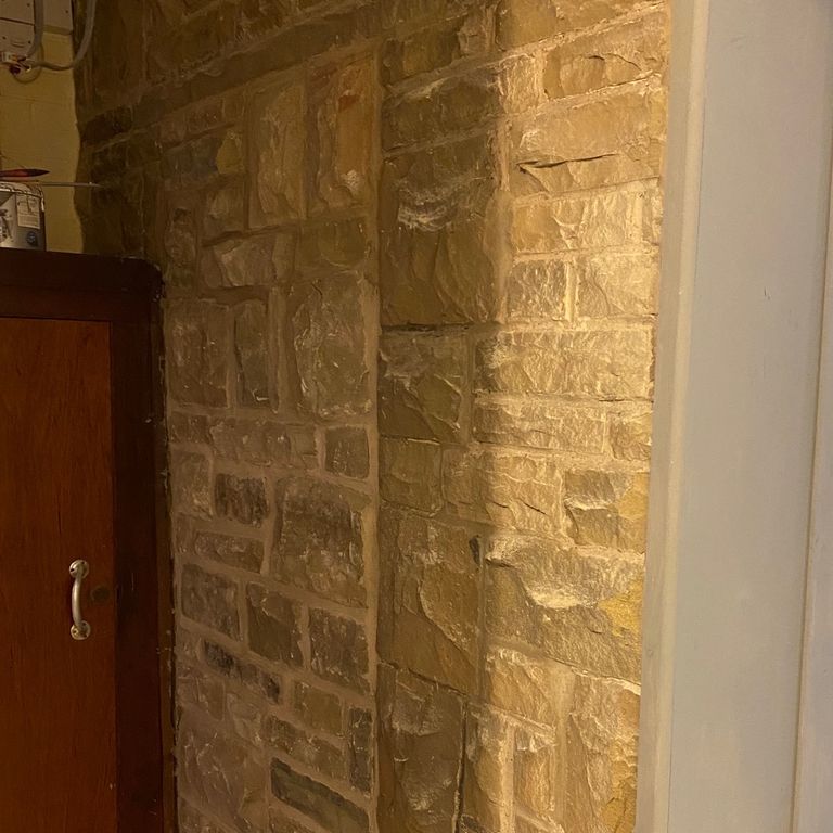 indoors and outdoors restructured internal wall
